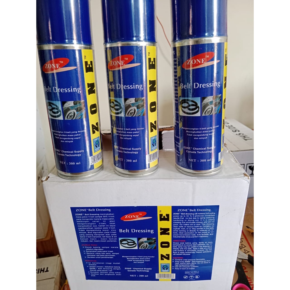Belt dressing V-belt Dressing Mobil Motor Zone 300ml