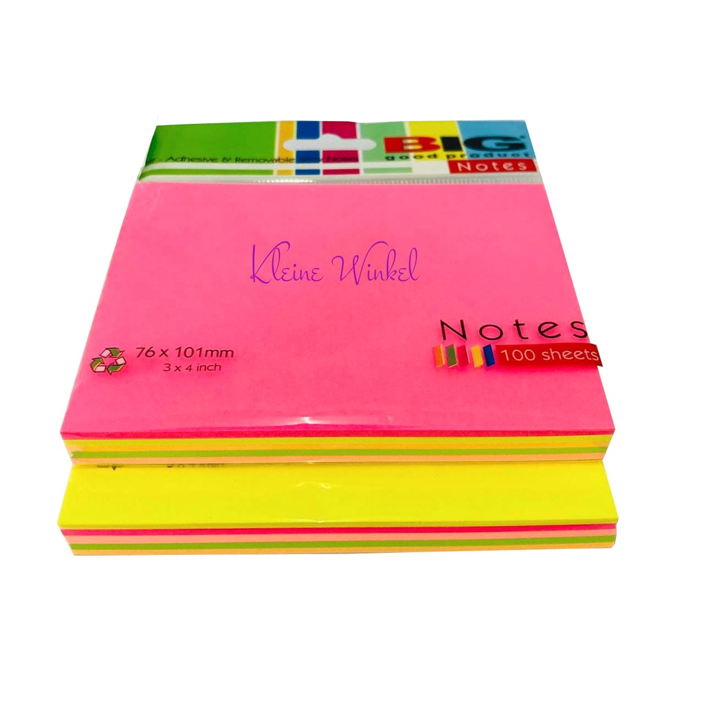 

STICKY NOTE 76 x 101 mm / MEMO TEMPEL BIG TUMPUK