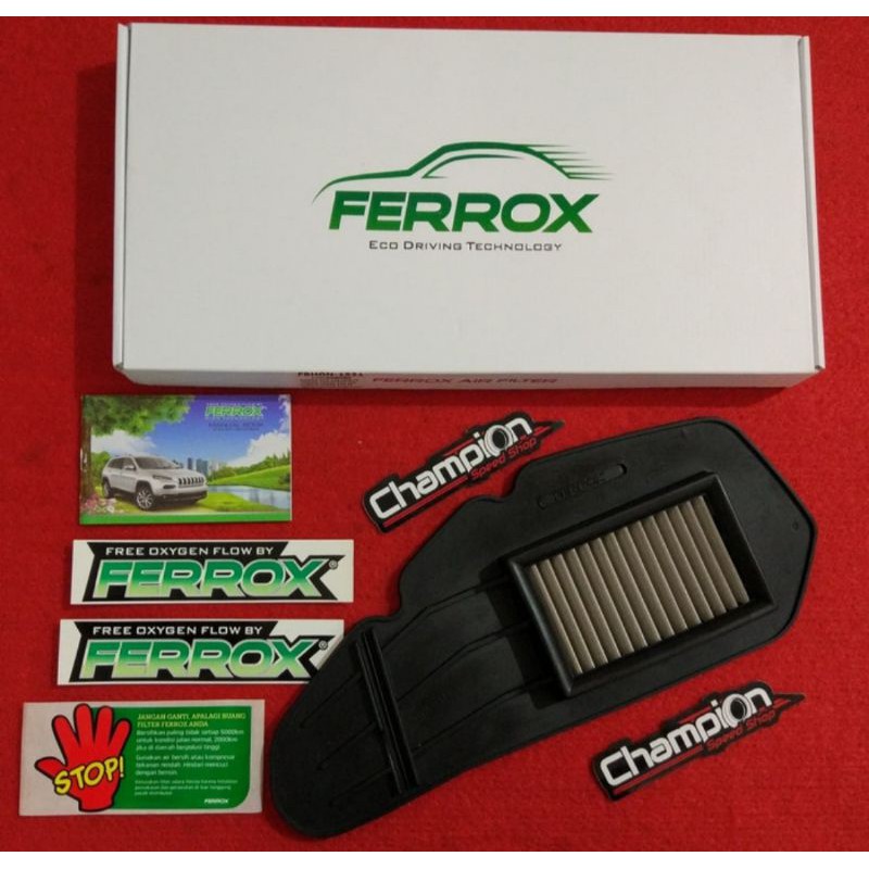 Jual Air Filter Saringan Udara Filter Udara Ferrox Honda Vario 125