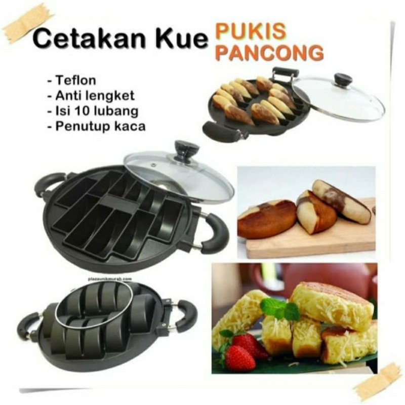 Cetakan Kue Pukis Cetakan Kue Pancong Anti Lengket