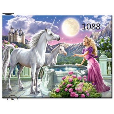 

Diy Painting Animal by Number Canvas 50x40cm