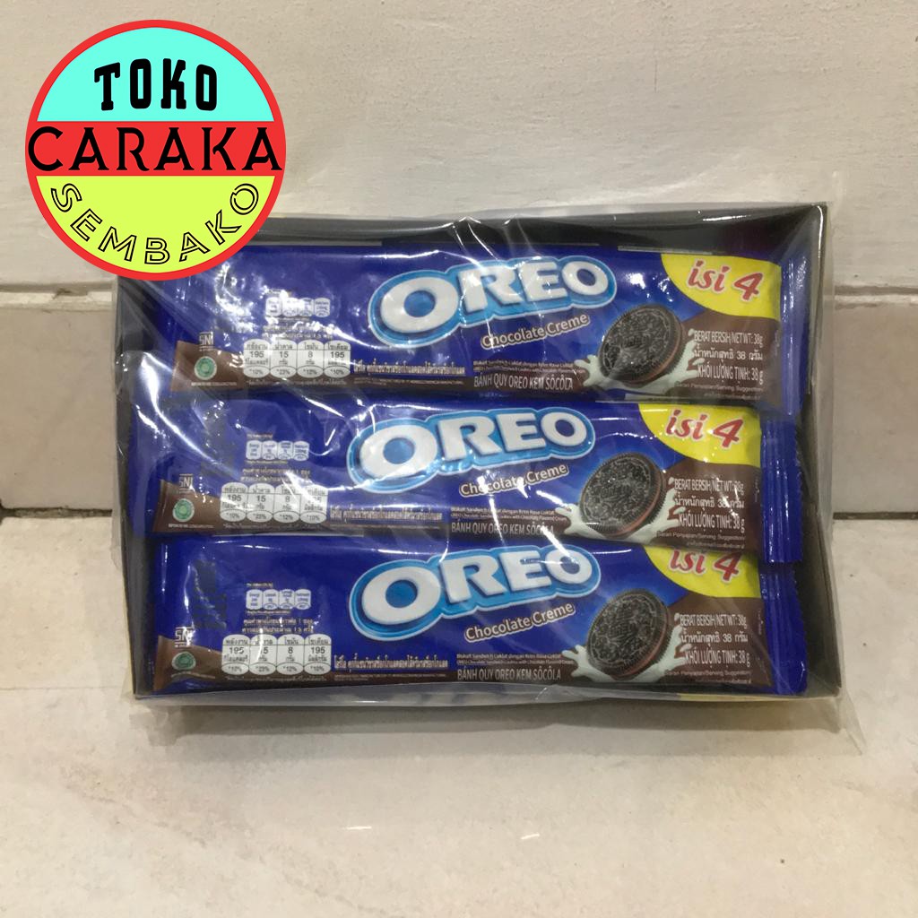 

Oreo Chocolate Creme Pack isi 12 x 38g