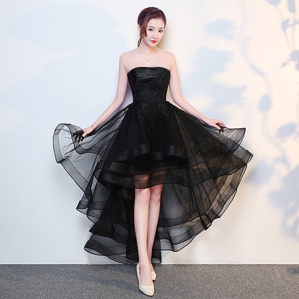 Gaun malam evening dress hitam
