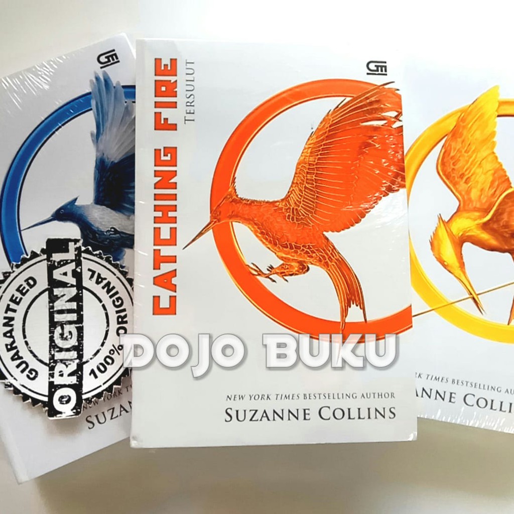 Hunger Games#2: Tersulut (Catching Fire) Cover Baru by Suzanne Collins