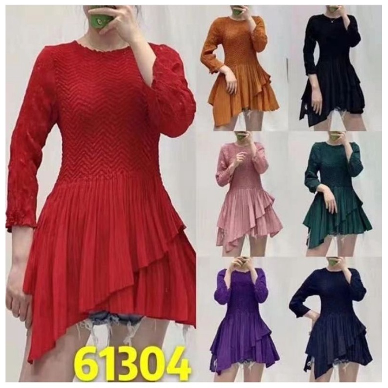 Blouse Plisket Premium