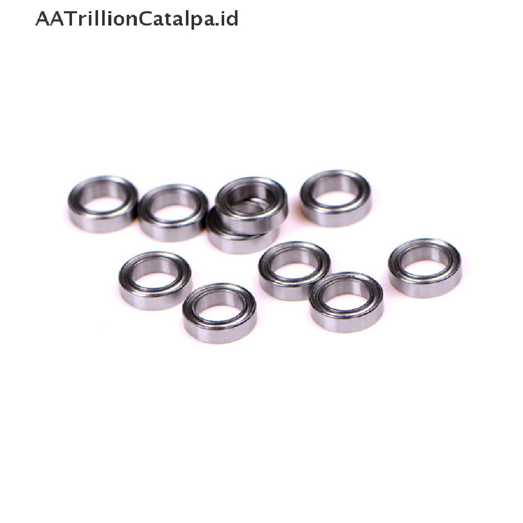 Aatrillioncatalpa 4pcs ball bearing MR117ZZ 7x11 X 3 7x11 X 3mm Bahan metal MR117Z