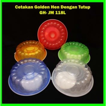 

❤Cetakan Agar Agar Puding Golden Hen Tutup JM 118L✔