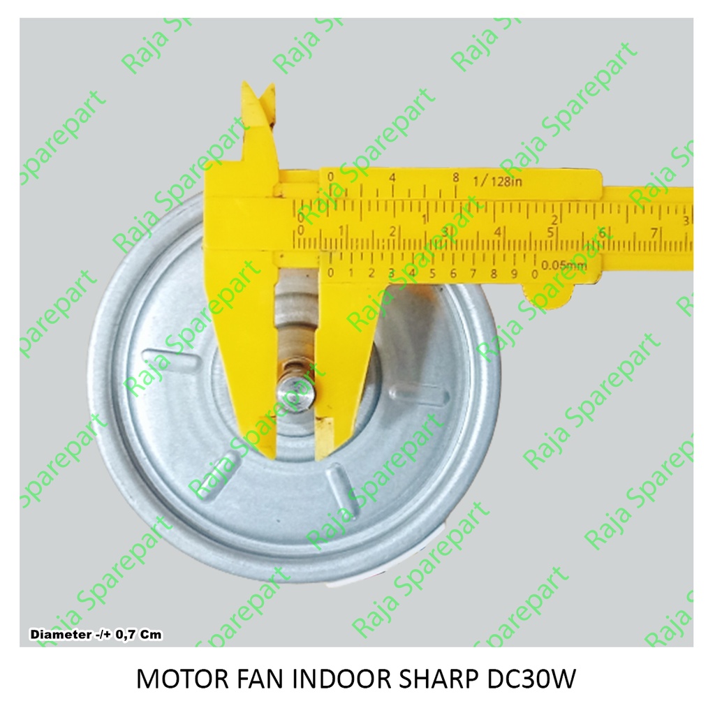 MOTOR FAN INDOOR AC SHARP DC310V 30W / DINAMO KIPAS INDOOR AC SHARP DC310V 30W (UKURAN ADA DI GAMBAR)