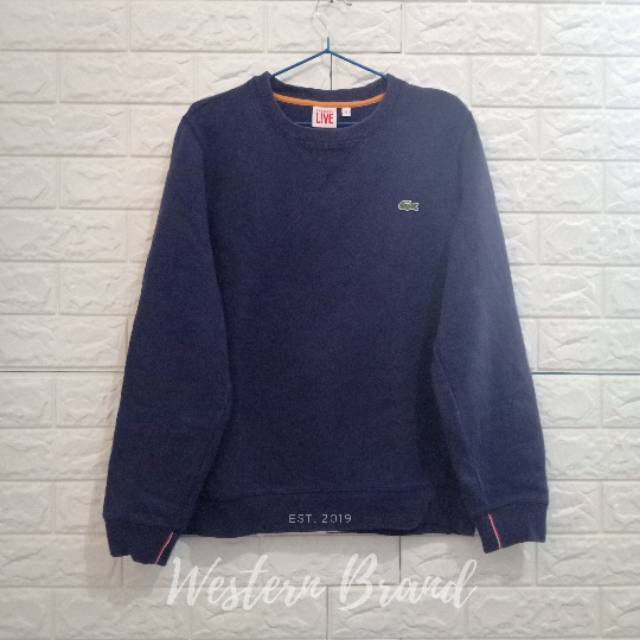 crewneck lacoste