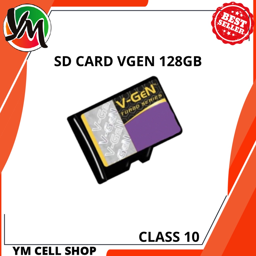 MEMORY MICRO SD VGEN 128GB CLASS 10