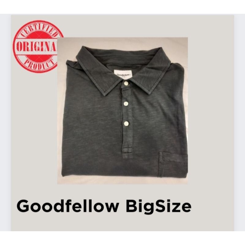 KAOS KERAH BIG SIZE GOODFELLOW/ Kaos pria jumbo branded