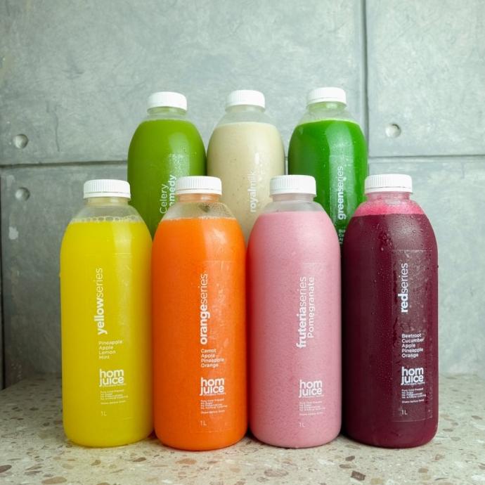 

1 Liter Juice Series Cold Pressed Juice Detox Jus Sehat Vit C Booster New