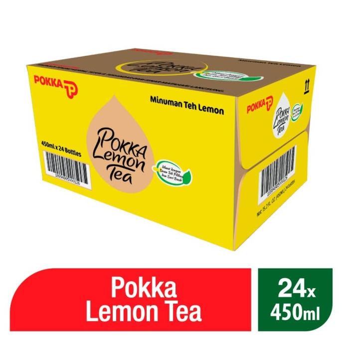 

[ COD ] Pokka Lemon Tea 450 ML ( 1 Ctn = 24 Pcs ) KOMPLIT Kode 849