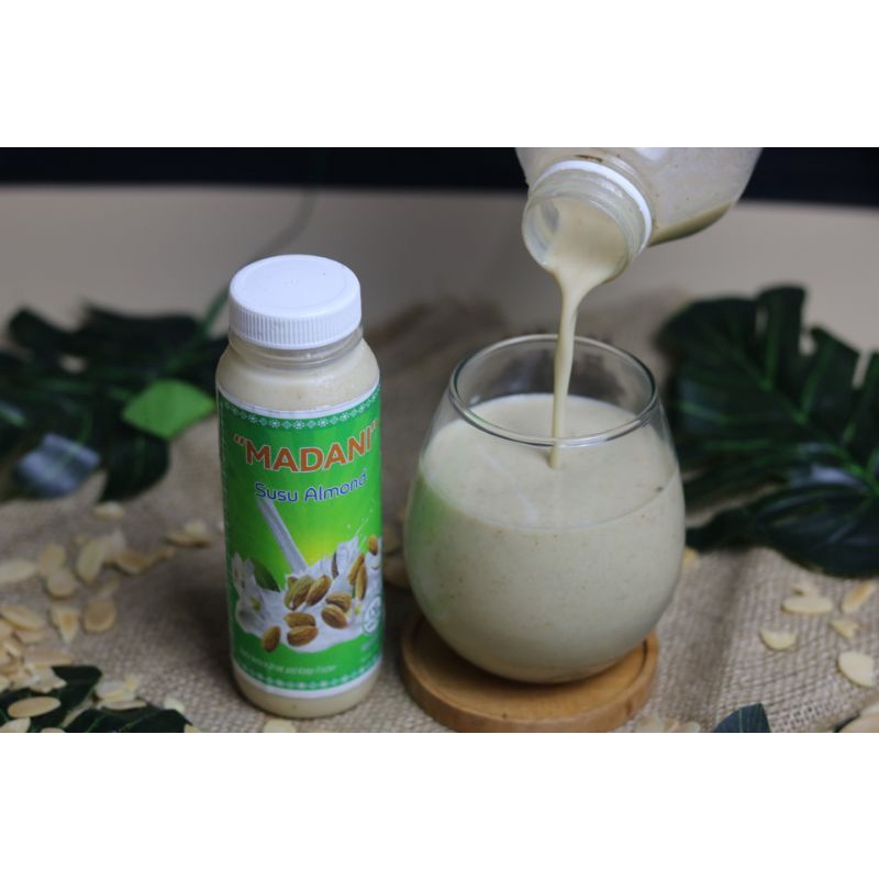 

Susu Almond Madani 250ml, 500ml, 1 Liter