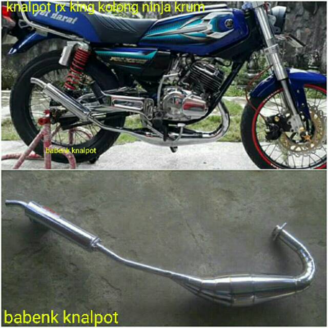 knalpot yamaha  rx king rx k rx s kolong ninja krum