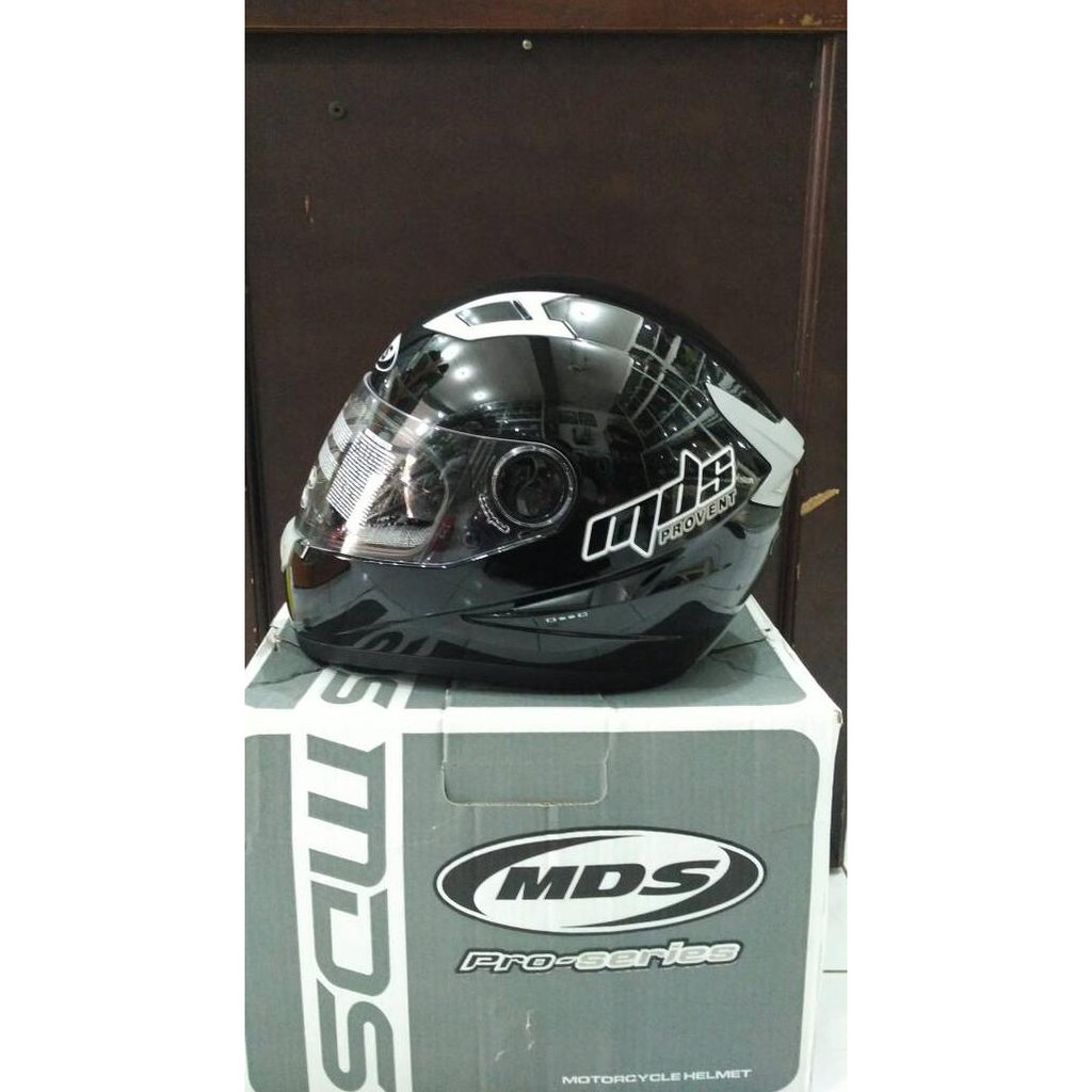 helm fullface Mds Provent solid - Biru