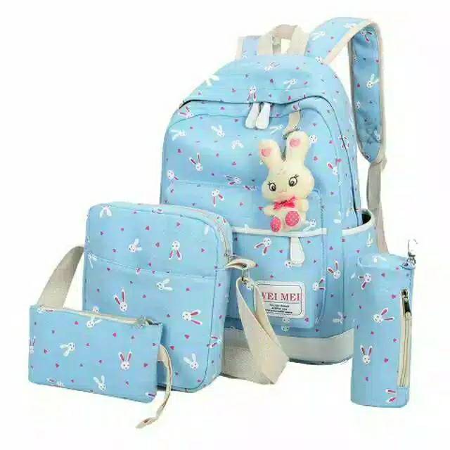 BACKPACK PLAYBOY/TAS RANSEL CEWEK ANAK SEKOLAH