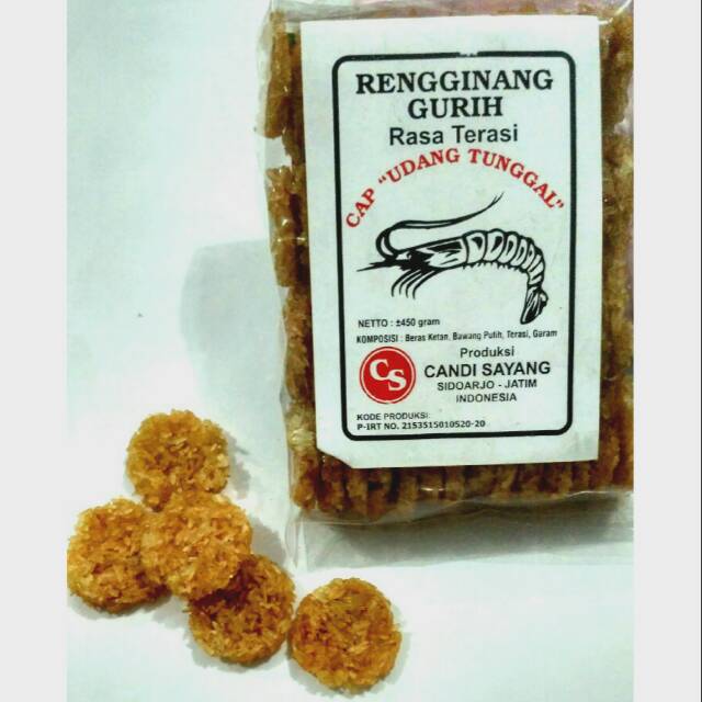 

Rengginang Gurih Rasa Terasi