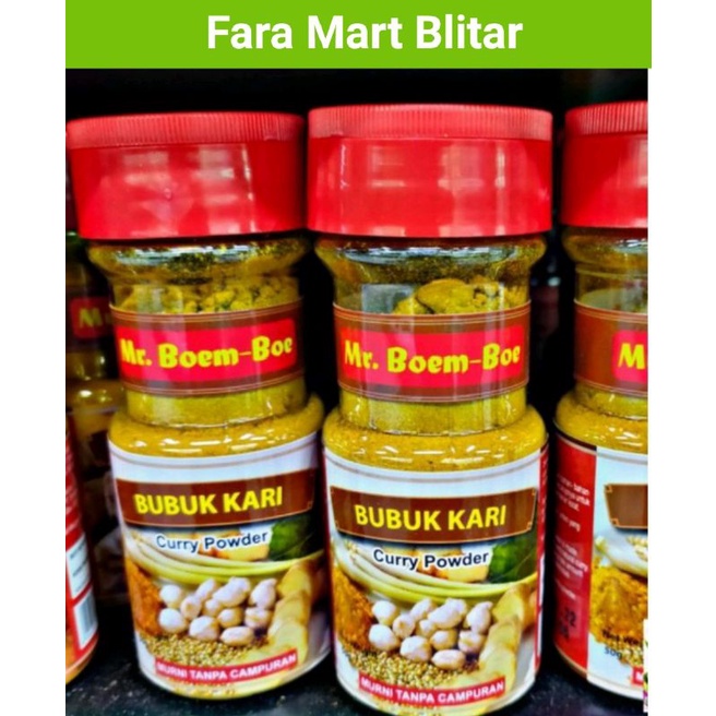 

BUBUK KARI BUMBU REMPAH MR BOEM BOE 50gr