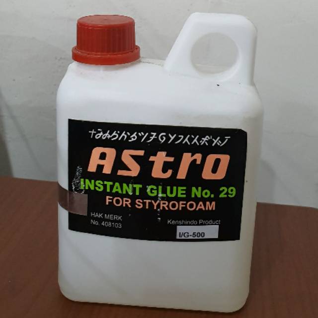 Lem Astro Lem Gabus Lem Styrofoam 500ml Shopee Indonesia