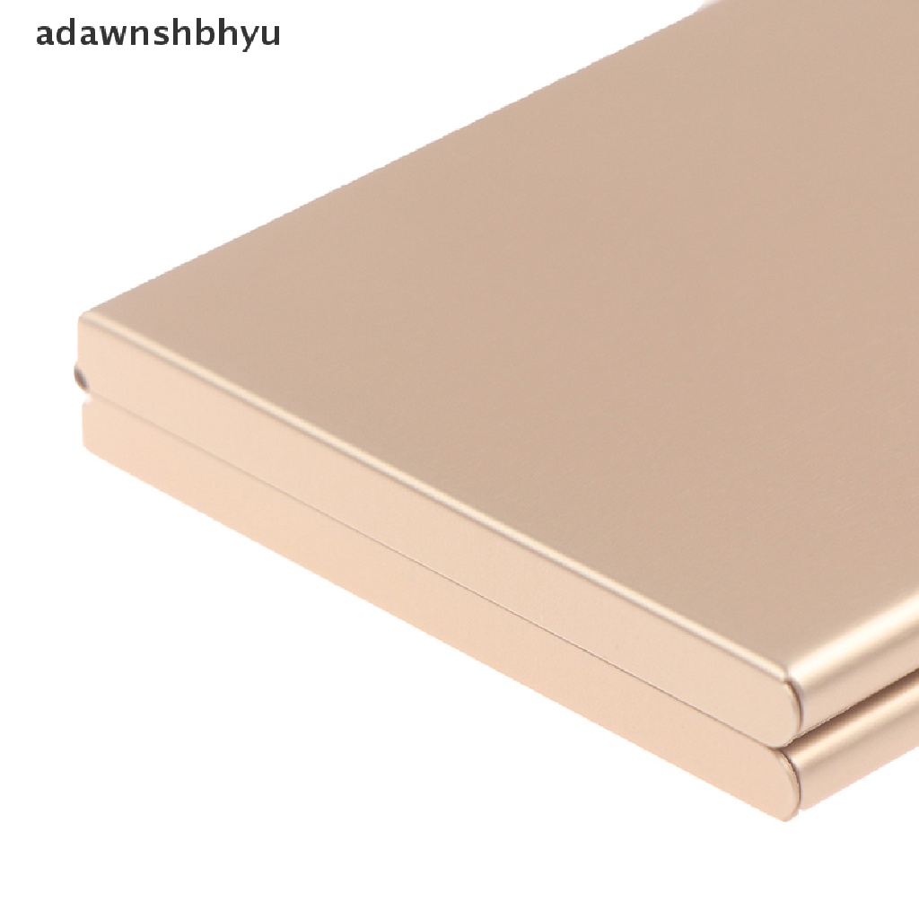 Adawnshbhyu Aluminium Card Box Phone Memory SIM Card Box Kotak Penyimpanan Paket Kartu