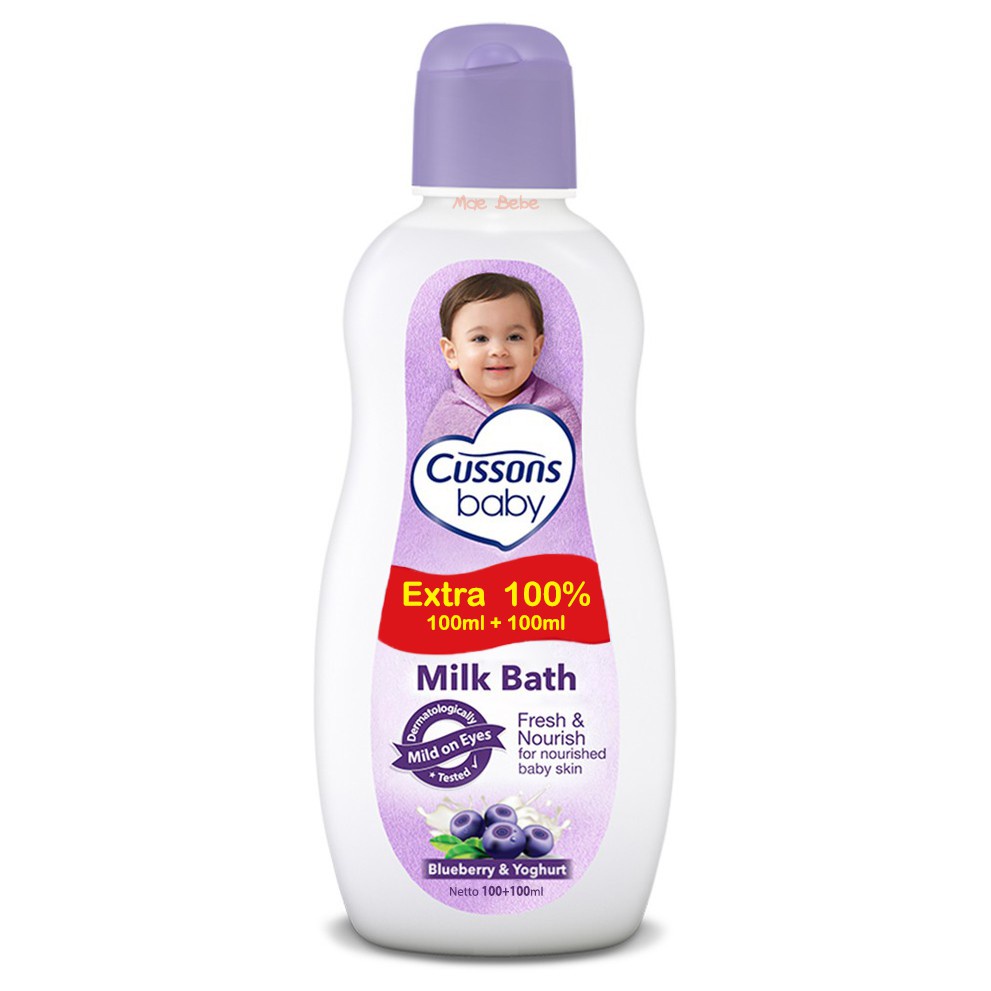 CUSSONS Baby Hair &amp; Body Wash / Milk Bath 200ml