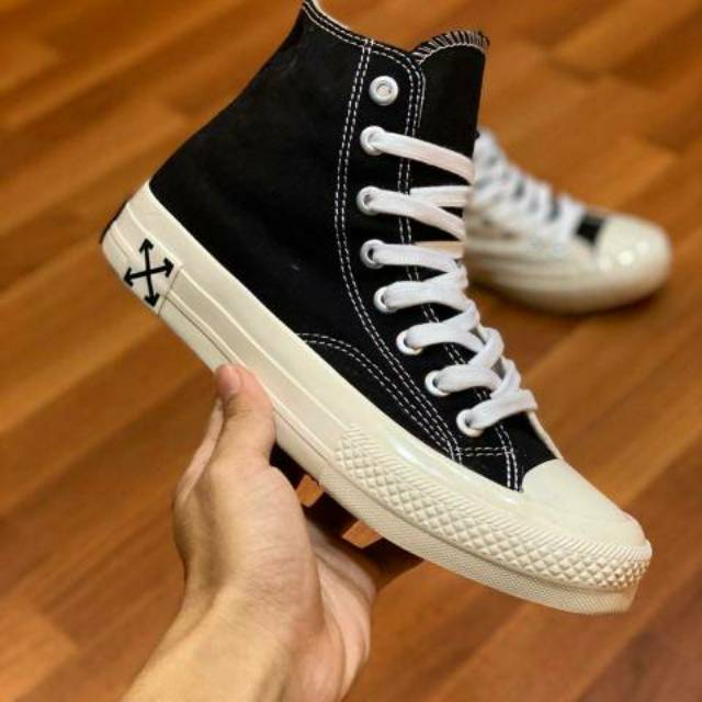 Converse off white black white premium BNIB