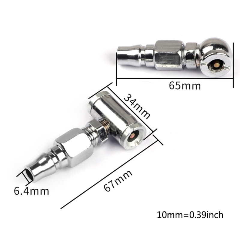 Air Chuck Keong/Tire Chuck/Pengisi Angin Ban Motor &amp; Mobil/Air Chuck Panjang/Nozzle Pompa Angin Untuk Ban Mobil