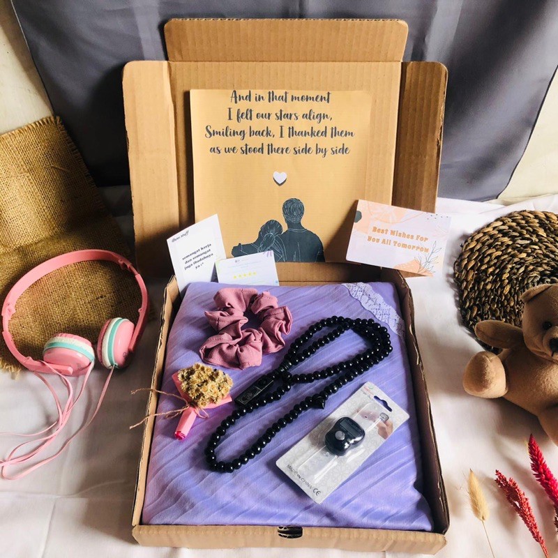 HAMPERS MUKENA TELEKUNG MUSLIMAH/ Hampers hadiah wisuda kado wedding pernikahan gift box parcel termurah hampers ultah kado murah teman unik alat sholat hadiah hari raya murah viral termurah se shopee