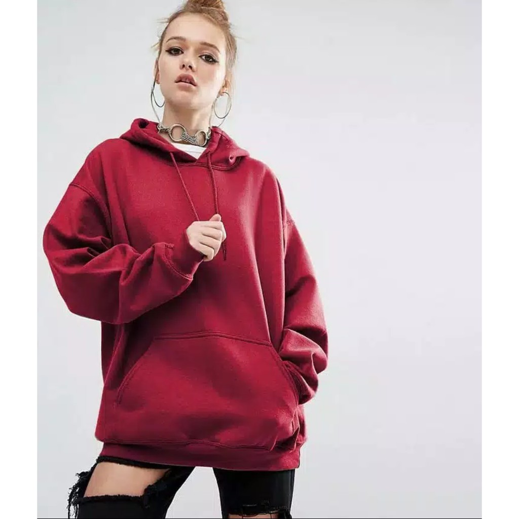 HOODIE UNISEX MAROON