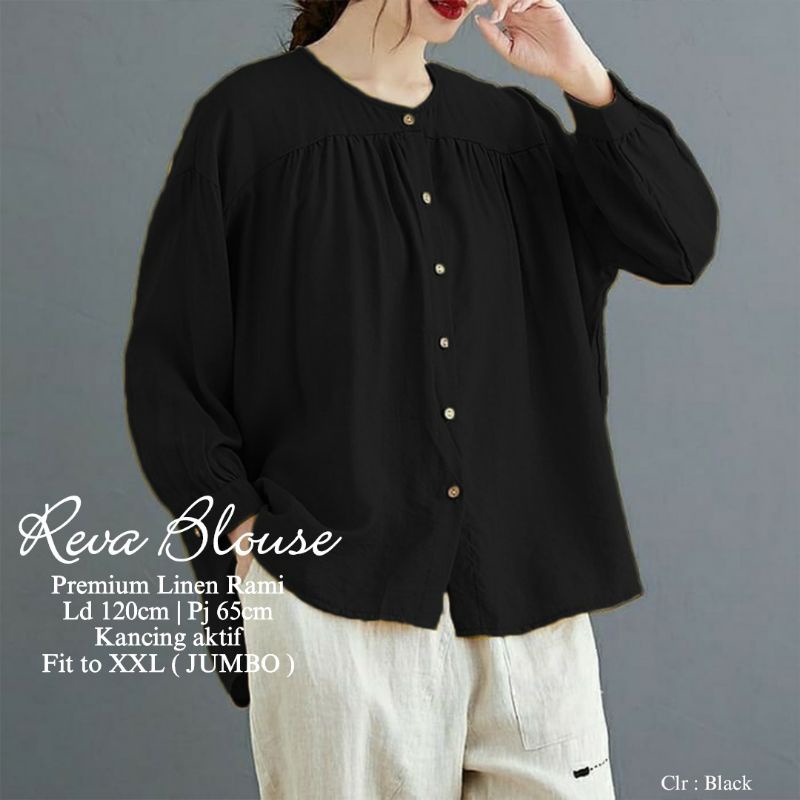 REVA BLOUSE BAJU WANITA