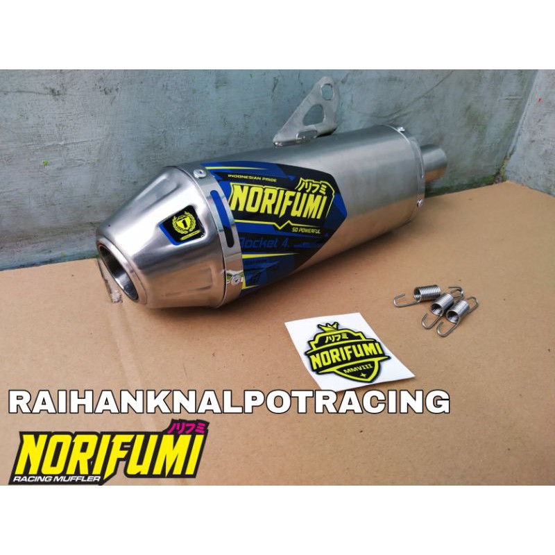 SILINCER NORIFUMI ROCKET 4 CRF-KLX-BF-DTRACKER G S