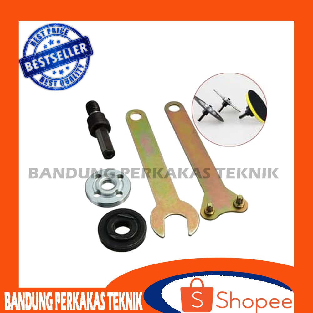Adaptor untuk bor agar bisa jadi gerinda - IWA adaptor