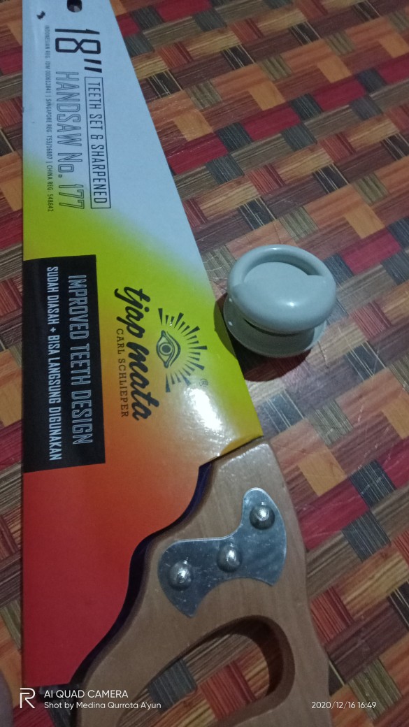 Gergaji Kayu Cap Mata Asli / Gergaji Gorok