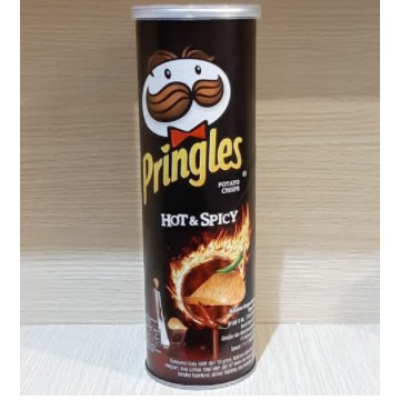 

Pringles Potato Crisps Hot & Spicy 107 gr