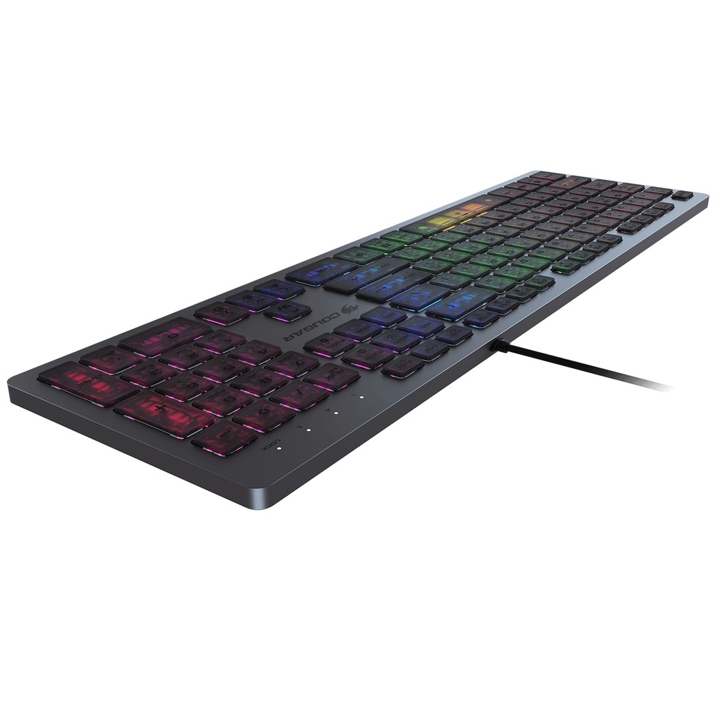 COUGAR GAMING KEYBOARD VANTAR AX Aluminum RGB Scissor-Switch Keyboard