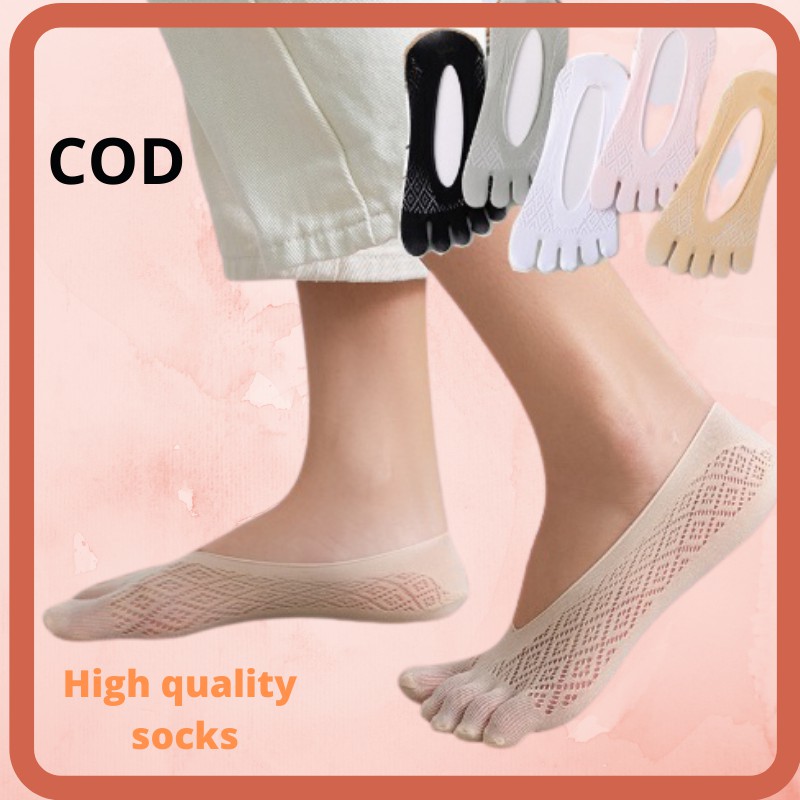 KAOS KAKI LIMA JARI WANITA-KAOS KAKI HIDDEN SOCKS LIMA JARI WANITA- INVICIBLE SOCKS LIMA JARI