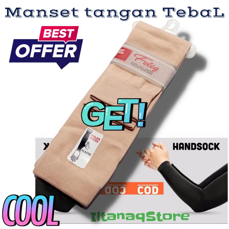 Manset Tangan TEBAL/Manset Lengan/manset/Manset Tangan Tebal