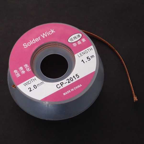 GIJ - Pita Solder Wick Pembersih Timah 2.0mm 1.5 meter