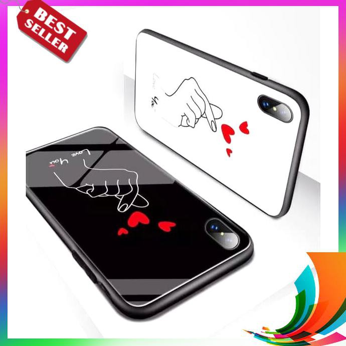 【TERBARU】 PREMIUM Case Hp Glass MOTIF LOVE 1 XIAOMI MI MAX 3