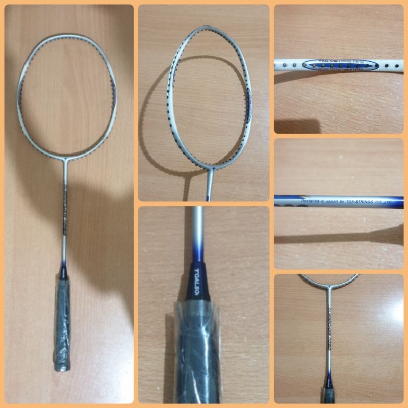 RAKET TOALSON DURAPOWER 9000. 100% ORIGINAL. STOK LAMA