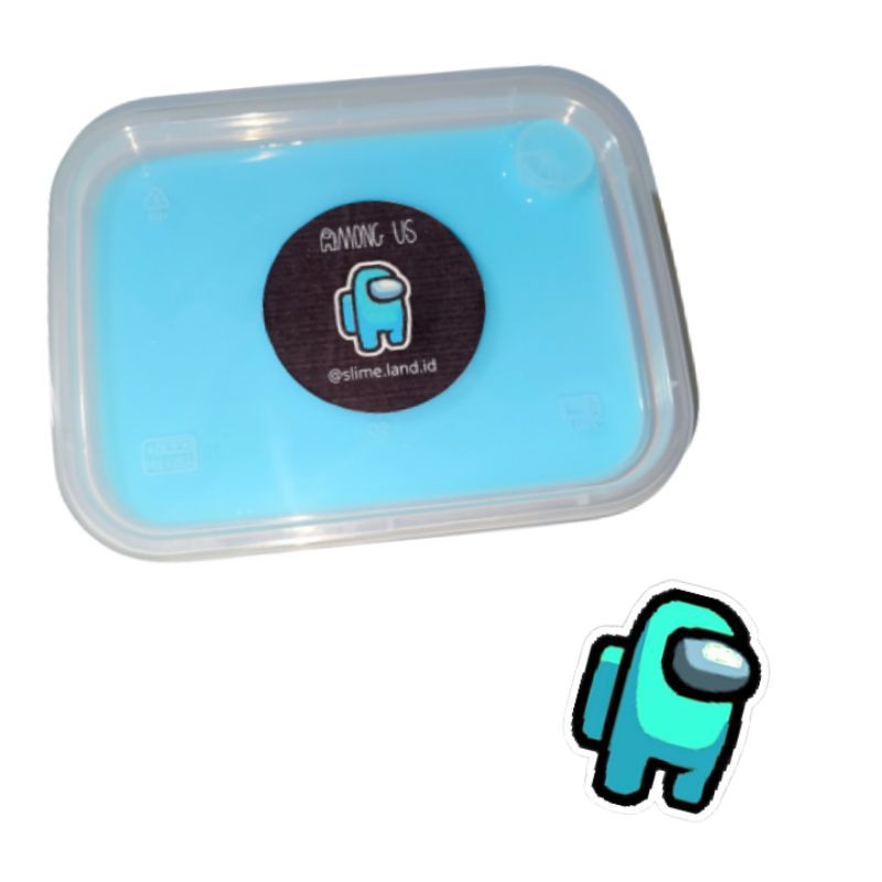 Slime Edisi Among Us Biru by slime.land.id