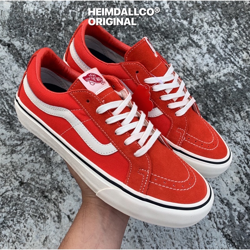 VANS SK8-LOW REISSUE SF ORANGE ANTIQUE WHITE ORIGINAL