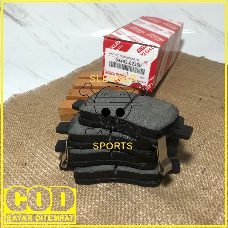 BRAKE PAD ETIOS - KAMPAS REM TOYOTA ETIOS - KAMPAS REM DEPAN ETIOS