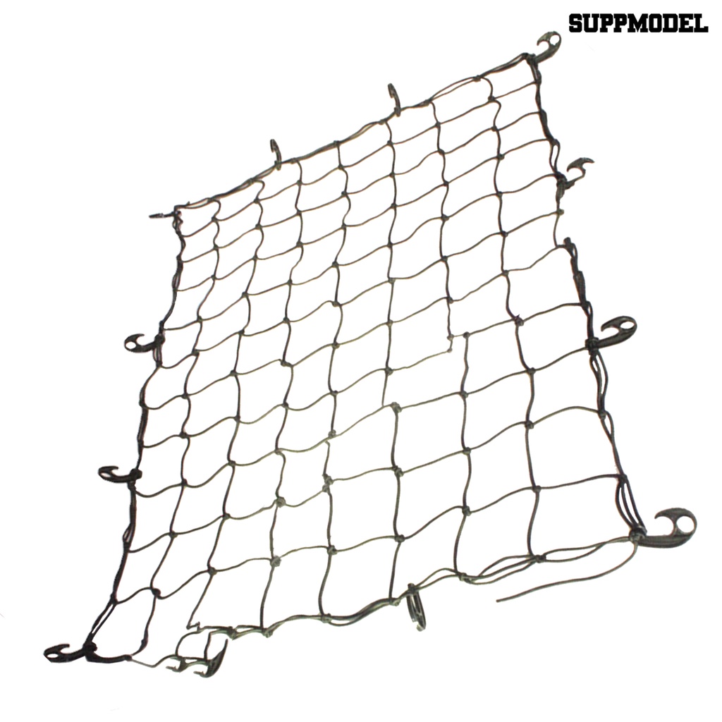 Car Jaring Elastis Besar 200x300cm Dengan 16 Kait Untuk Bagasi Mobil