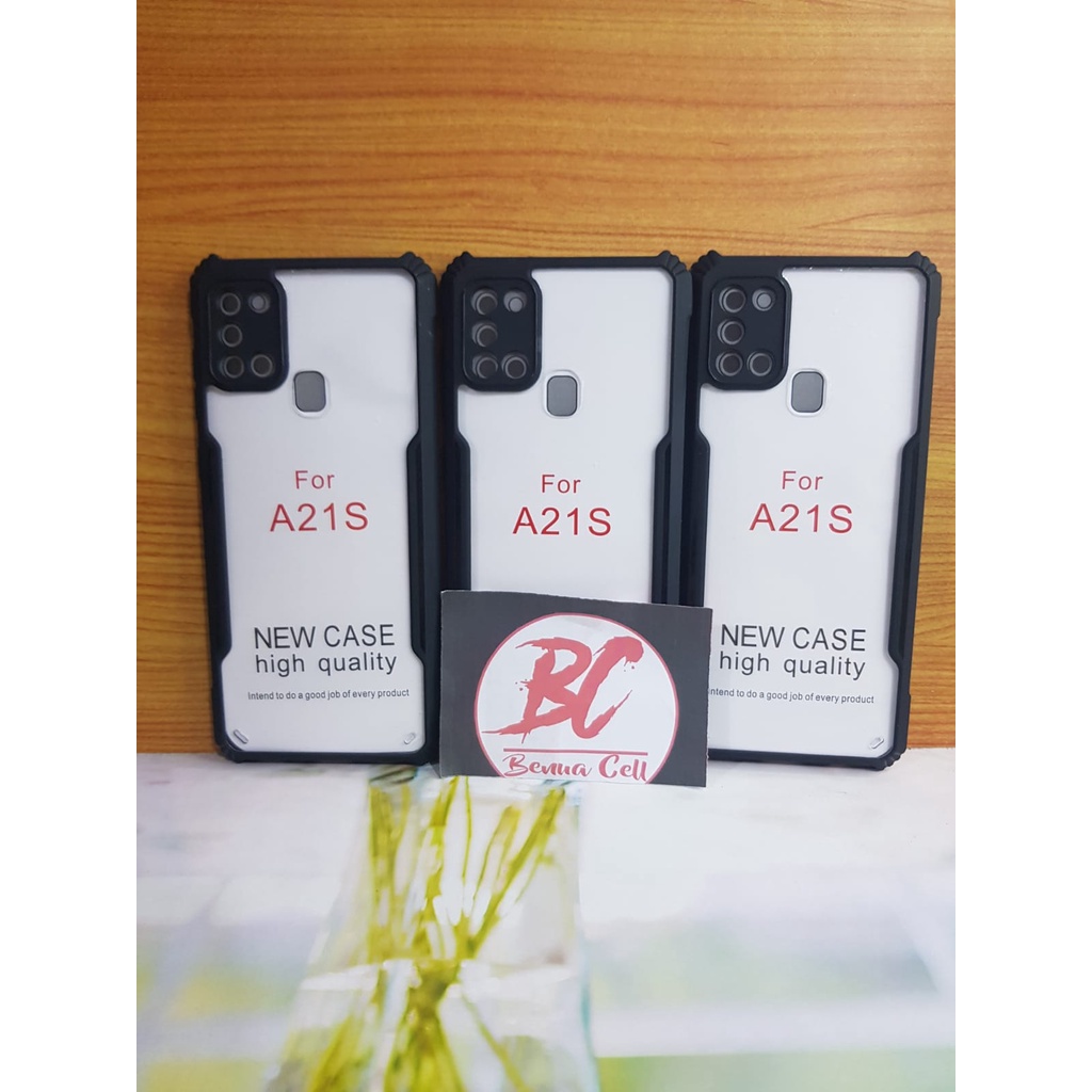 SAMSUNG A12, SAMSUNG A03 CASE ARMOR SHOCKPROF SOFTCASE FUSION SAMSUNG GALAXY A03 A12 - BC