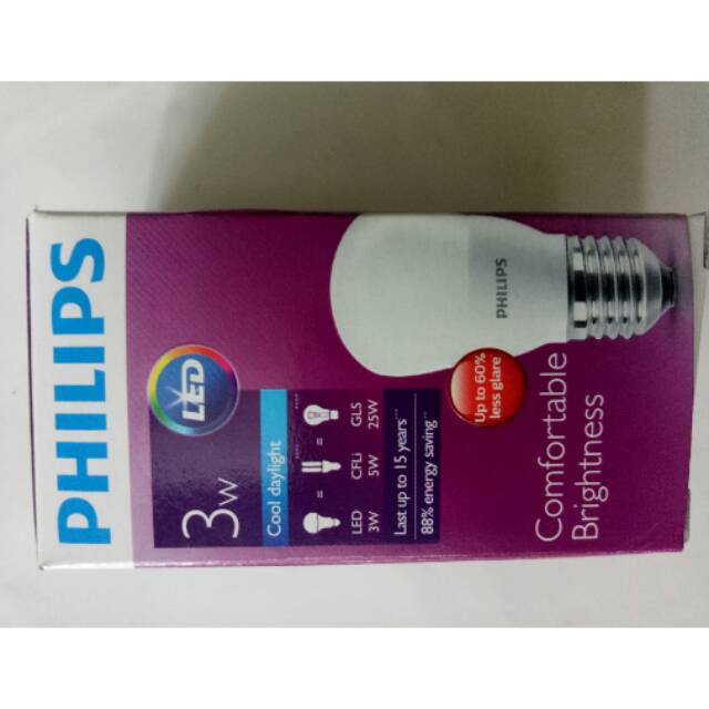 Lampu PHILIPS LED 3Watt