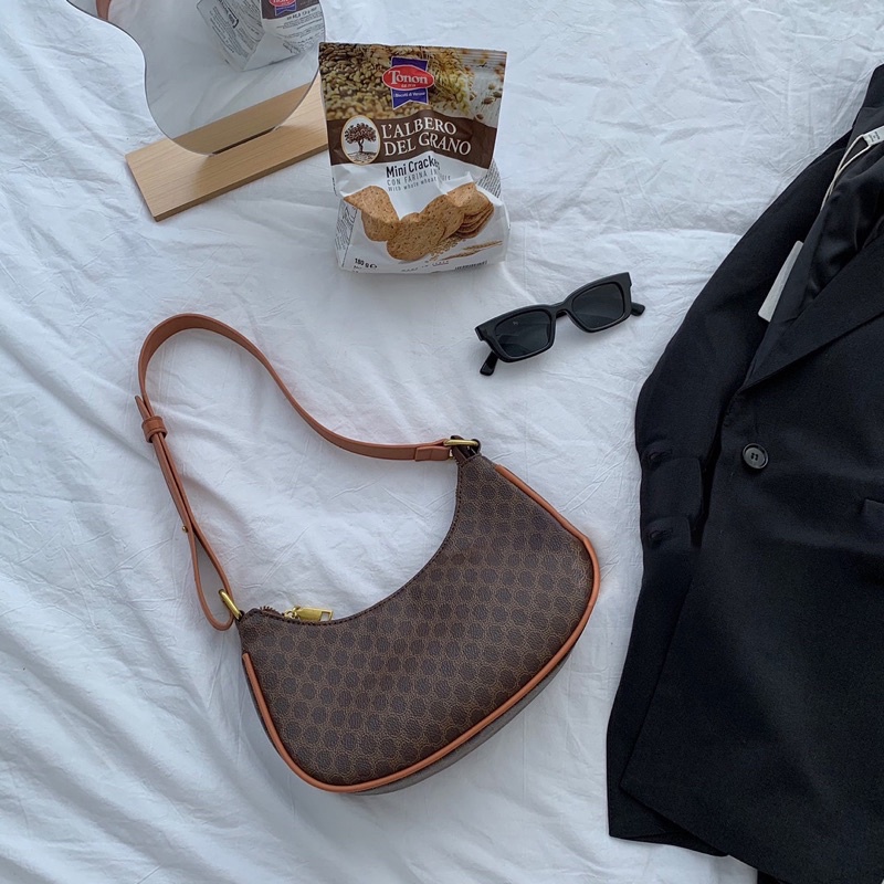 Tas Selempang Kulit Wanita Uderarm Bag Tas Bahu Cewek JS2 2392