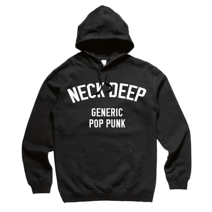 Jumper Jaket Hoodie Neck Deep Generic Pop Punk