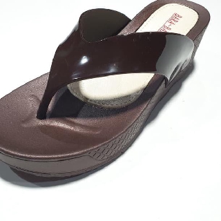 PREMIUM   4 jelly sandal  jepit  bara bara sendal wedges 